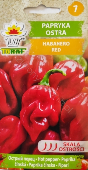 Papryka ostra Habanero Red