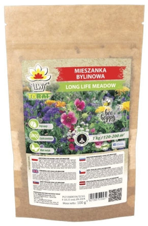 Mieszanka bylinowa Long Life Meadow 100g