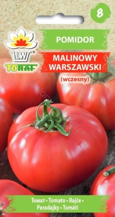 Pomidor gruntowy Malinowy Warszawski