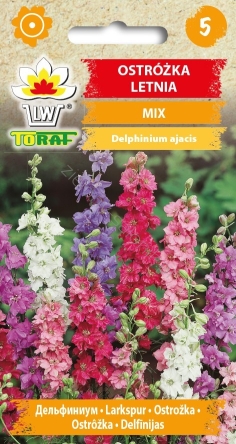 Ostróżka letnia mix (Delphinium ajacis)