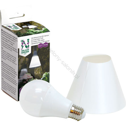 Lampa LED 15 W z abażurem